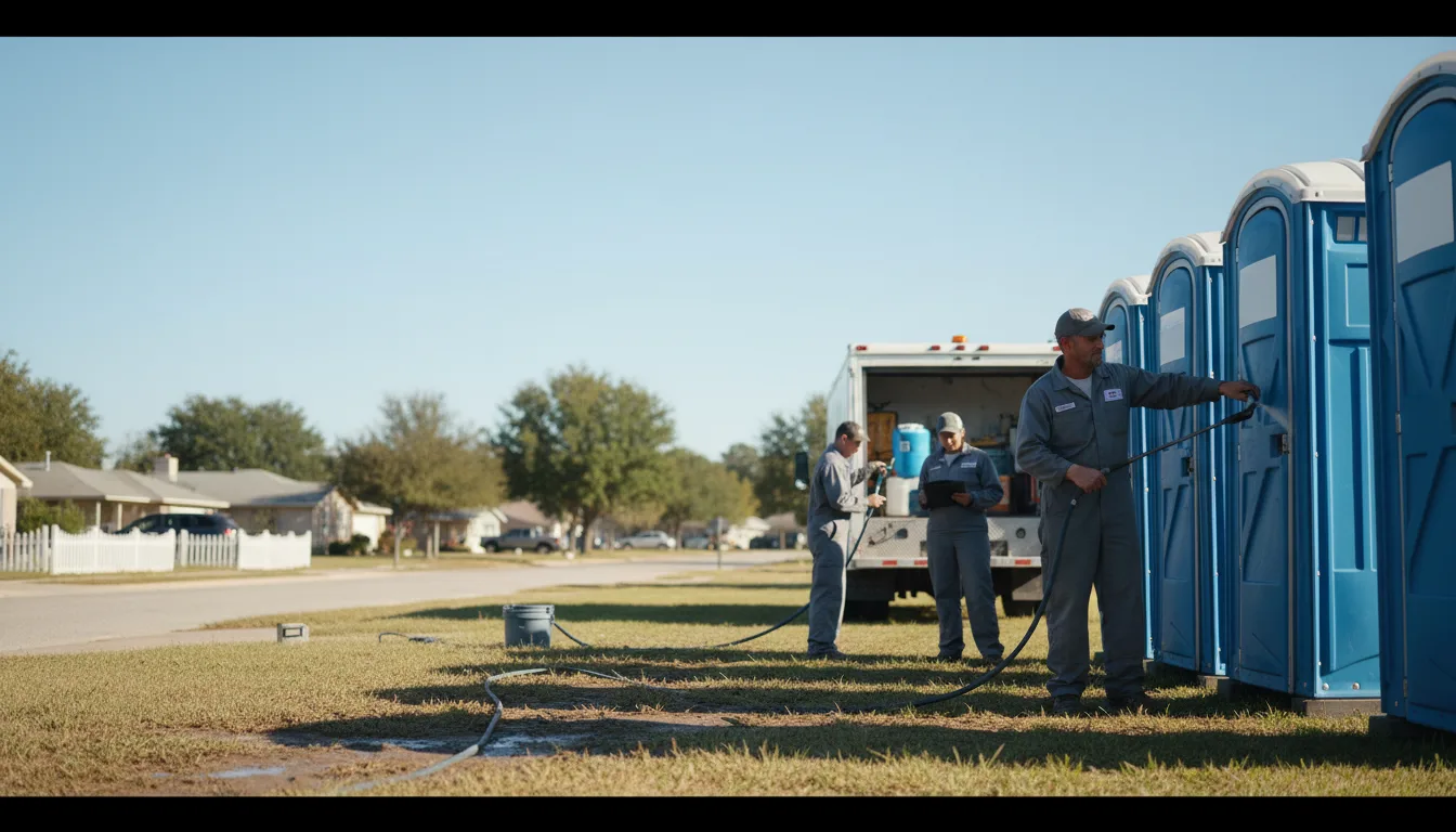 Long-Term Portable Toilet Rental in Elk Mound, WI near me